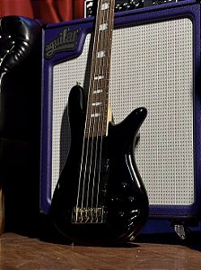 Baixo 5 Cordas Ativo Spector NS Icon Bolt-On 5 Black Gloss