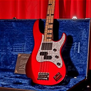 Baixo 4 Cordas Ativo Yamaha Signature Billy Sheehan Attitude LimitedII Lava Red
