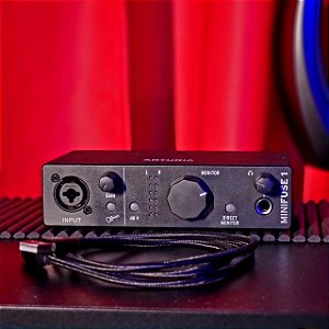 Interface de Áudio USB para Gravação Arturia Minifuse 1
