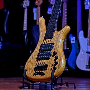Baixo 5 Cordas Warwick Corvette $$ Honey Violin Oil 2012