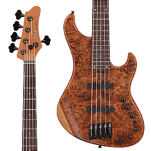 Baixo 5 Cordas Ativo Ibanez Mode MDM1605 Natural Mocha Low Gloss