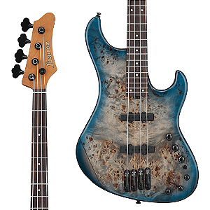 Baixo 4 Cordas Ativo Ibanez Mode MDM1600 Cosmic Blue Starburst Low Gloss