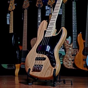 Baixo 4 Cordas Sx Custom Jazz Bass Sjb75 Wilkinson Roslen Natural