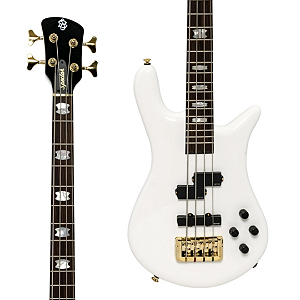 Baixo 4 Cordas Ativo Spector Euro Classic 4 Solid White