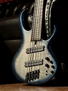 Baixo 5 Cordas Ativo Ibanez Workshop BTB705LM Cosmic Blue Starburst
