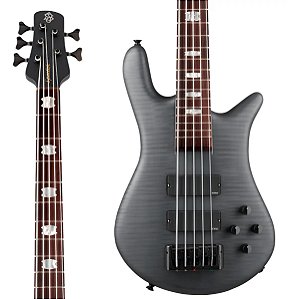 Baixo 5 Cordas Ativo Spector Euro 5 Lx Transparent Black