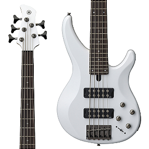 Baixo 5 Cordas Ativo Yamaha Trbx305 White