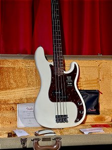 Baixo 4 Cordas Fender American Original '60s Precision Bass Olympic White