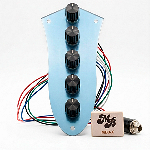 Circuito Ativo Preamp Para Baixo Mr. Bassense MB3-X