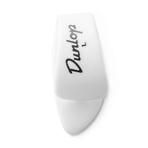 Palheta Dedeira Dunlop White Large Thumbpicks