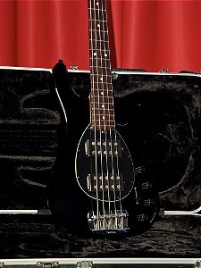 Baixo 5 Cordas Music Man Sterling 5 HH Black 2010