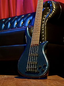 Baixo 5 Cordas Ativo Bass Collection SB310 Blue Made in Japan 3,7 kg
