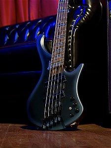 Baixo 5 Cordas Headless Multiscale Ibanez Workshop EHB5MSBSP Midnight Arctic Ocean Matte