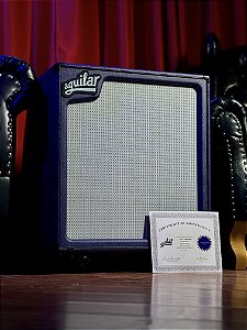 Caixa Gabinete Para Baixo 4x10 Aguilar SL410X Limited Edition Royal Purple