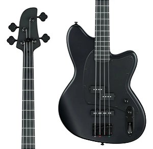 Baixo 4 Cordas Ativo Ibanez Talman Bass Tmb420b Black Flat
