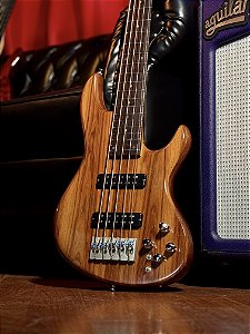 Baixo 5 Cordas Eliezer Lara Luthier Modern Jazz Custom