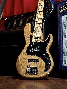 Baixo 5 Cordas Ativo N.Zaganin BLB-5 Deluxe Natural