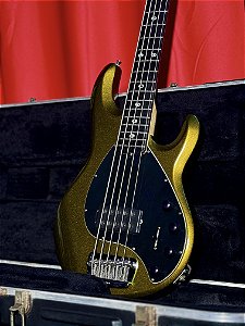 Baixo 5 Cordas Music Man StingRay5 H Dargie Delight 2 Carmel Apple 2009