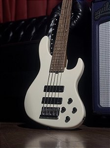 Baixo 5 Cordas Sadowsky Metroexpress M5 Olympic White