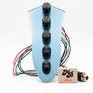 Circuito Ativo Preamp Para Baixo Mr. Bassense MB3-M