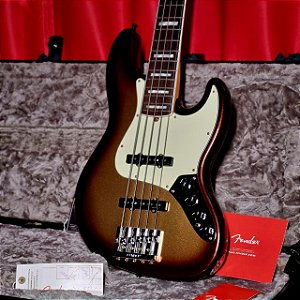Baixo 5 Cordas Fender American Ultra Jazz Bass Mocha Burst