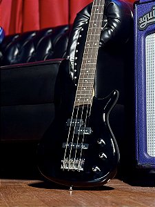 Baixo 4 Cordas Condor BX-12 PJ Black + Cube Baby