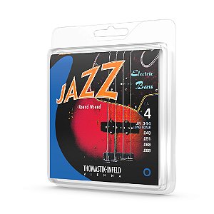 Encordoamento Para Baixo 4 Cordas Thomastik Jazz Round Wound .043