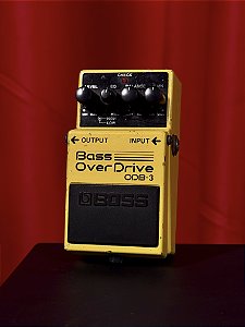 Pedal De Efeito Para Baixo Boss Bass Overdrive ODB-3