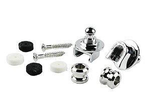 Strap Lock Trava para Correia Fender Security Chrome