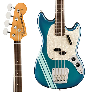 Baixo 4 Cordas Fender Vintera II 70s Mustang Bass Competition Burgundy