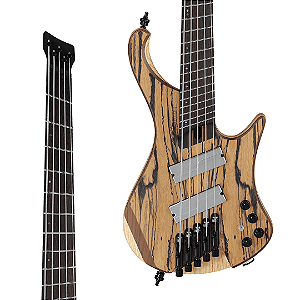 Baixo 5 Cordas Headless Ibanez Workshop EHB1675MS Natural Flat