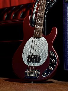 Baixo 4 Cordas Music Man S.U.B. PSV HDWE Textured Red 2003