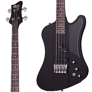 Baixo 4 Cordas Schecter Artist Nikki Sixx Satin Black