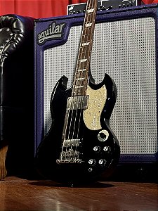 Baixo 4 Cordas Epiphone Custom Shop EB-3 SG Bass Black
