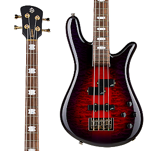Baixo 4 Cordas Ativo Spector Icon NS-2 Neck Through Purple Cherry