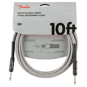 Cabo Para Instrumento P10 Fender Professional Series White Tweed 3M