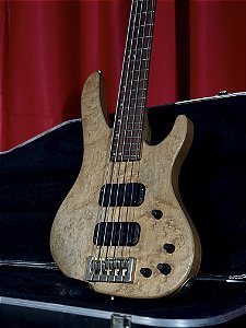 Baixo 5 Cordas Ativo Washburn Bantam XB-925 Natural