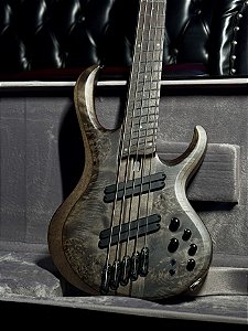 Baixo 5 Cordas Ativo Ibanez EHB Workshop EHB1005 Black Flat