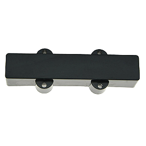 Capa Cover Para Captador De Baixo Jazz Bass 5 Cordas Braço Preto