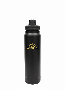 Garrafa Térmica Flat Ardo-X | Preta