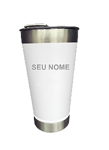 Copo Térmico Personalizado | Branco