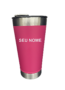 Copo Térmico Personalizado | Rosa