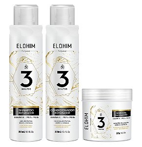 Kit Hidratação Profunda 3 Minutos Elohim Professional - 300G