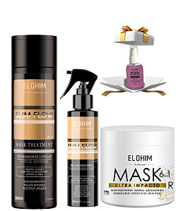 Combo Liso em Casa 4 Passos