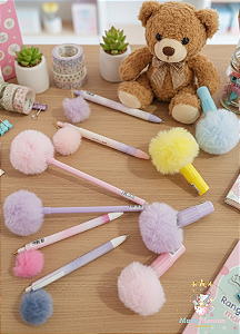 Lapiseira plástica 0,7mm POMPOM