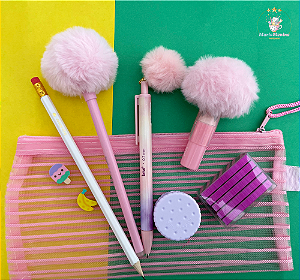 Estojo Color Zíper Linhas