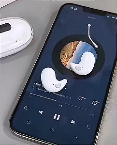 Mini fone de ouvido X55 Branco