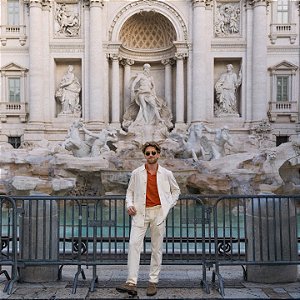 Conjunto de linho Branco