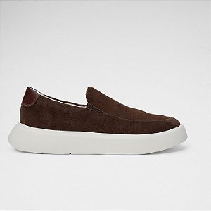 Sapatênis Slip On Masculino Marrom Casual