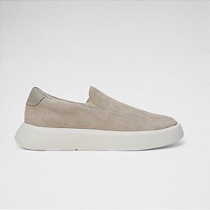 Sapatênis Slip On Masculino Bege Casual